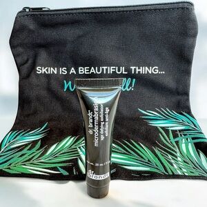 Dr. Brandt Microdermabrasion Age Defying Exfoliate and Cosmetic Bag Pouch Zipper